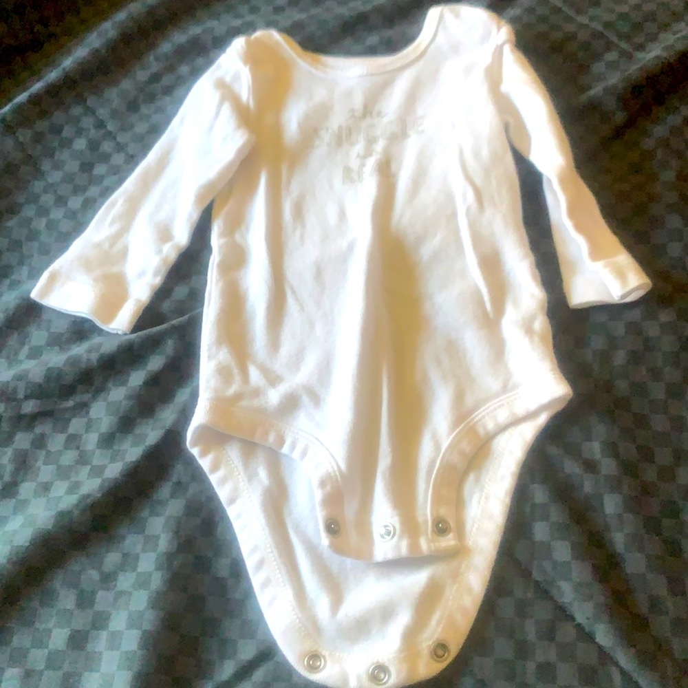 The Snuggle Is Real Bodysuit Size 9 Months